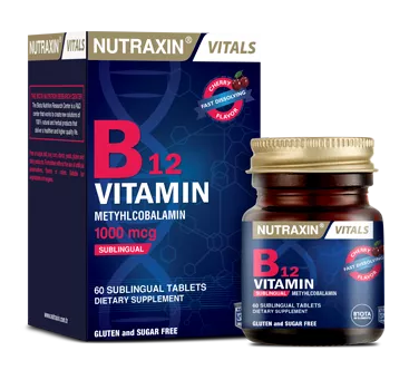 Nutraxin Vitamin B12 1000 mcg 60 Tablet