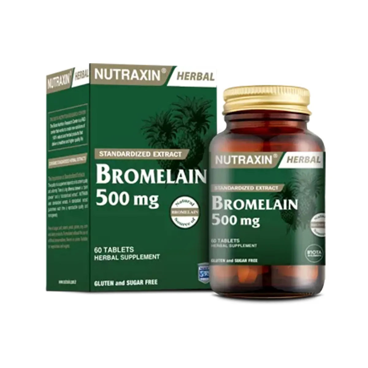 Nutraxin Bromelain 60 Tablet