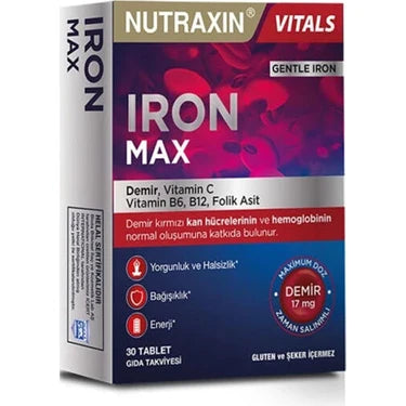 Nutraxin Iron Max - 30 Tablet